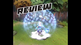 Dota2 Review Immortal Crystal Maiden  Ice Blossom [upl. by Aicinoid]