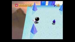 Bomberman 64  World 4 White Glacier  Stage 2 quotVS Regulusquot Hard Mode [upl. by Otiv]