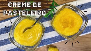 COMO FAZER CREME DE PASTELEIRO [upl. by Brannon830]