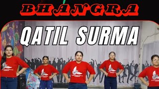 QATIL SURMA  QATIL SURMA HIMMAT SANDHU  QATIL SURMA CHOREOGRAPHY  HIMMAT SANDHU SONGS  BHANGRA [upl. by Carlock]