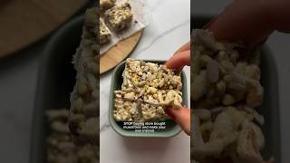 Healthy muesli bars recipe healthyfood food vegan shorts food healthy [upl. by Guilbert]