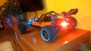 Baja 5b homemade lights with build in ir transponder [upl. by Dorian]