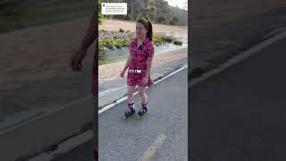 The rollerblading trick that will take your skills to the next level intermediate tutorial 🩰 [upl. by Gilpin]