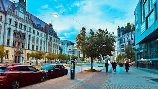 Magdeburg Germany Walking tour Around the city center德國漫步馬德堡【4K HDR 60fps】 [upl. by Reiser]