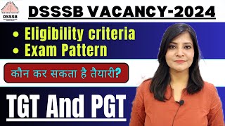 DSSSB Vacancy2024 DSSSB TGT and PGT vacancy 2024  DSSSB partA preparation dsssb dsssbpaper1 [upl. by Lefkowitz]