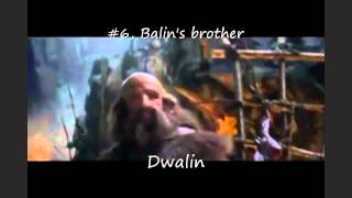 Meet the 13 Dwarves of The Hobbit An Unexpected Journey [upl. by Dolli]