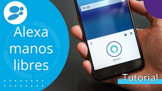 Cómo configurar Alexa para manejarlo solo con la voz manos libres [upl. by Helbonnas956]