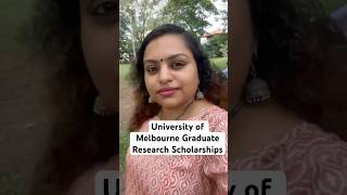 University of Melbourne Graduate Research Scholarships [upl. by Anaili113]