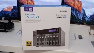 QNAP TVS871 Review  10Gigabit  32TB [upl. by Lisle]