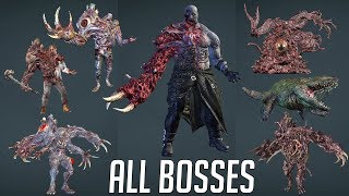 Resident Evil 2 Remake All Boss Fights  All Bosses amp Endings No Damage Hardcore 4K 60fps [upl. by Talia]