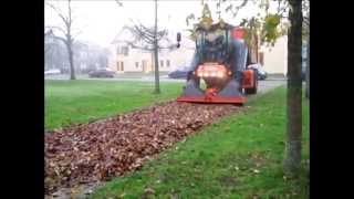 Aspirateur de feuilles ESKES Event Cleaning 47  Leaf Vacuum System Blad Blazer Blattstaubsauger [upl. by Norrehs]