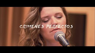 CRÍMENES PERFECTOS  A CALAMARO Angie Casares Cover Acústico [upl. by Vala630]