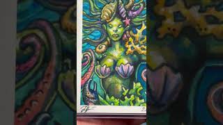 Tide Naiads Sorcery TCG Alpha artist proof by Jussi Pylkas sorcerytcg [upl. by Abehsat]