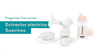 Extractor eléctrico Suavinex  Preguntas frecuentes  Lactancia materna [upl. by Adrahc]