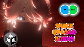 How to Upload a VRChat Avatar PC amp QUEST [upl. by Ahsela]