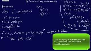 DIFFERENTIAL EQUATIONSPart 1 FEEIT Exam [upl. by Hana]