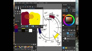 Digital Color Mixing CMYK Pigment Rebelle 50 Pro [upl. by Nesline510]