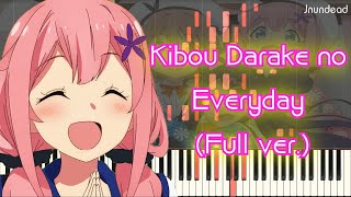 Ochikobore Fruit Tart OP  Kibou Darake no Everyday Full ver Piano Arrangement [upl. by Marutani]