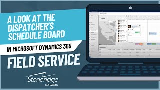 A Look at the Dispatcher’s Schedule Board in Dynamics 365 Field Service [upl. by Culosio645]