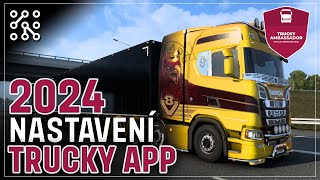 Nová TRUCKY aplikace je tady Stažení a nastavení  EURO TRUCK SIMULATOR 2 CZ  ETS2 [upl. by Atnuahsal]