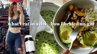 what i eat in a day  how I healed my gut  meals supplements amp more [upl. by Bernhard582]