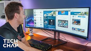 Is Super Ultrawide Too Wide Philips 499P9H Full Review  The Tech Chap [upl. by Chi]