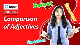 Comparison of Adjectives  Adjective  Class 6 English [upl. by Esme]