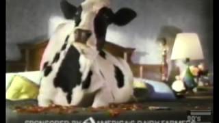 Got Milk Bessie the Cow Commercial 1997 [upl. by Ydisac]