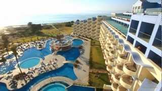 Atrium Platinum Hotel in Rhodes Ixia Bay Greece [upl. by Eilatan]