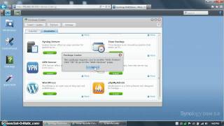 How to install phpMyAdmin on a Synology Diskstation [upl. by Nedlog]