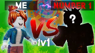 I RACED THE BEST ROBLOX TOWER OF HELL PLAYER INSANE [upl. by Lipsey]