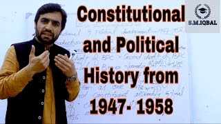 Constitutional and political history of Pakistan 1947 1958 [upl. by Benedikt59]