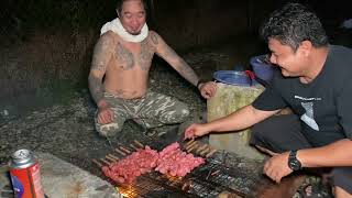 Bakar Tongkeng  Buntut Ayam Untuk Dinikmati Bersama Geng Kebun Aya Penghulu [upl. by Ymaral751]