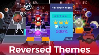 Rolling Sky  Halloween Night  Reversed Themes [upl. by Teerell]