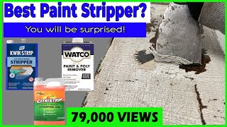 Finding the Best Paint Stripper No Methylene Chloride [upl. by Enttirb]