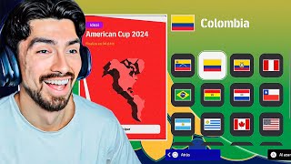 ACABA DE SALIR LA COPA AMÉRICA 2024 EN EL EFOOTBALL [upl. by Greenleaf]