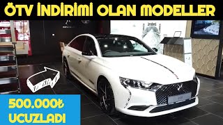 ÖTV İNDİRİMİ SONRASI 500000₺ UCUZLAYAN MODELLER  SATIŞTA OLAN ARAÇLAR [upl. by Trenna]