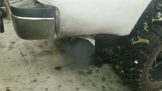 73 powerstroke 4 inch vs 5 inch exhaust [upl. by Gloria]