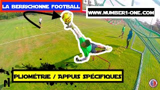 Spécifique Gardien de But PLIOMETRIEAPPUIS GOALKEEPER La Berrichonne Châteauroux [upl. by Klute]