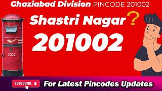 Shastri Nagar Pincode 201002  Shastri Nagar Ghaziabad [upl. by Riebling]