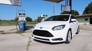 2014 Focus ST Review  The 4 Door Mustang [upl. by Nit]