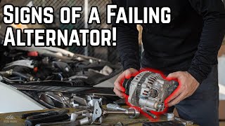 5 Common Symptoms Of A Bad Alternator In A Car [upl. by Kelson]