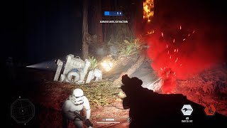 Star Wars Battlefront 2 Ewok Hunt Gameplay No Commentary [upl. by Oria]