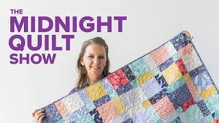 Machine Quilting 101 with Angela Walters  Midnight Quilt Show [upl. by Sibby]