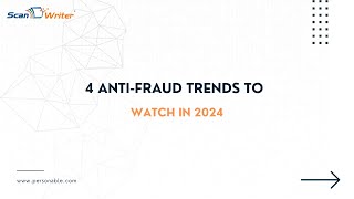 4 Anti fraud Trends To Watch In 2024 [upl. by Yahs420]