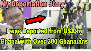 BREAKING SHOWBOY TALKS ABOUT HOW HE WAS DEPORTED WITH OVER 300 GHANAIANS IN USA🔥 [upl. by Kira]