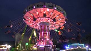 Wellenflug Eberhardt  AußenansichtOffride Aschaffenburg  Volksfest 2017 2 [upl. by Atilef]