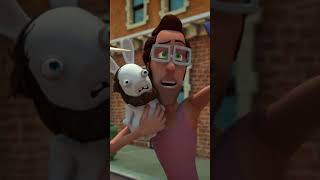 ¡Deja de hacer fotos 😤  Rabbids La Invasión shorts [upl. by Wappes989]