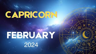 Capricorn Horoscope February 2024  Detailed Astrology Forecast [upl. by Rabassa557]