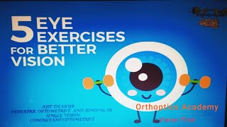 Five Tips for eyesight Eye Exercise Cure for all eye problems How to improve eyesight [upl. by Aniroz157]